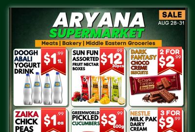 Aryana Supermarket (London) Flyer August 28 to 31