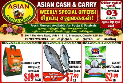 Asian Cash & Carry Flyer August 28 to September 3
