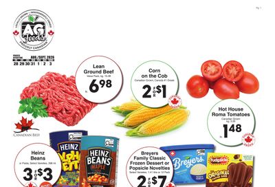 AG Foods Flyer August 28 to September 3