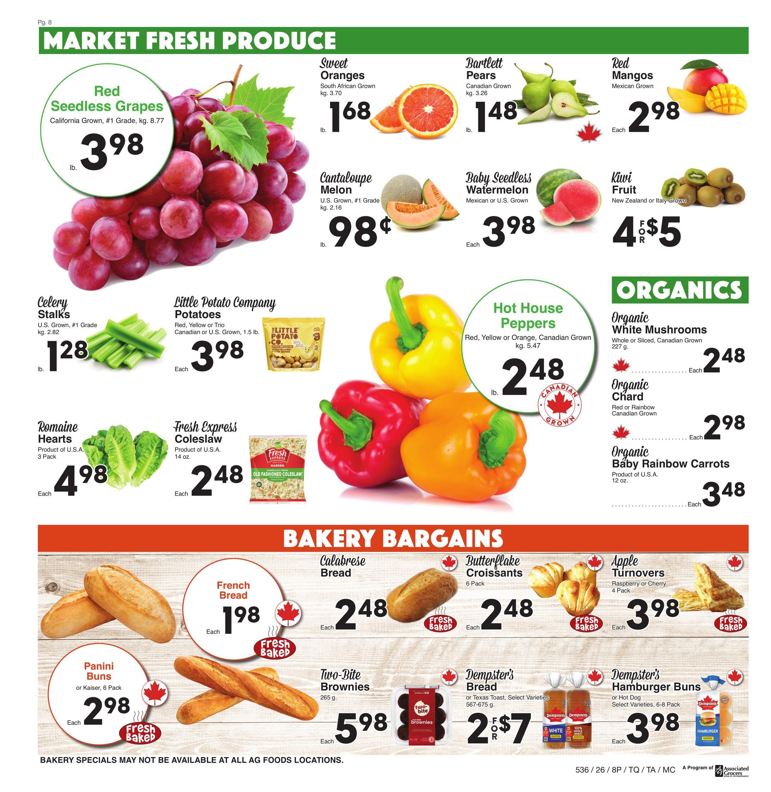 AG Foods Flyer August 28 to September 3