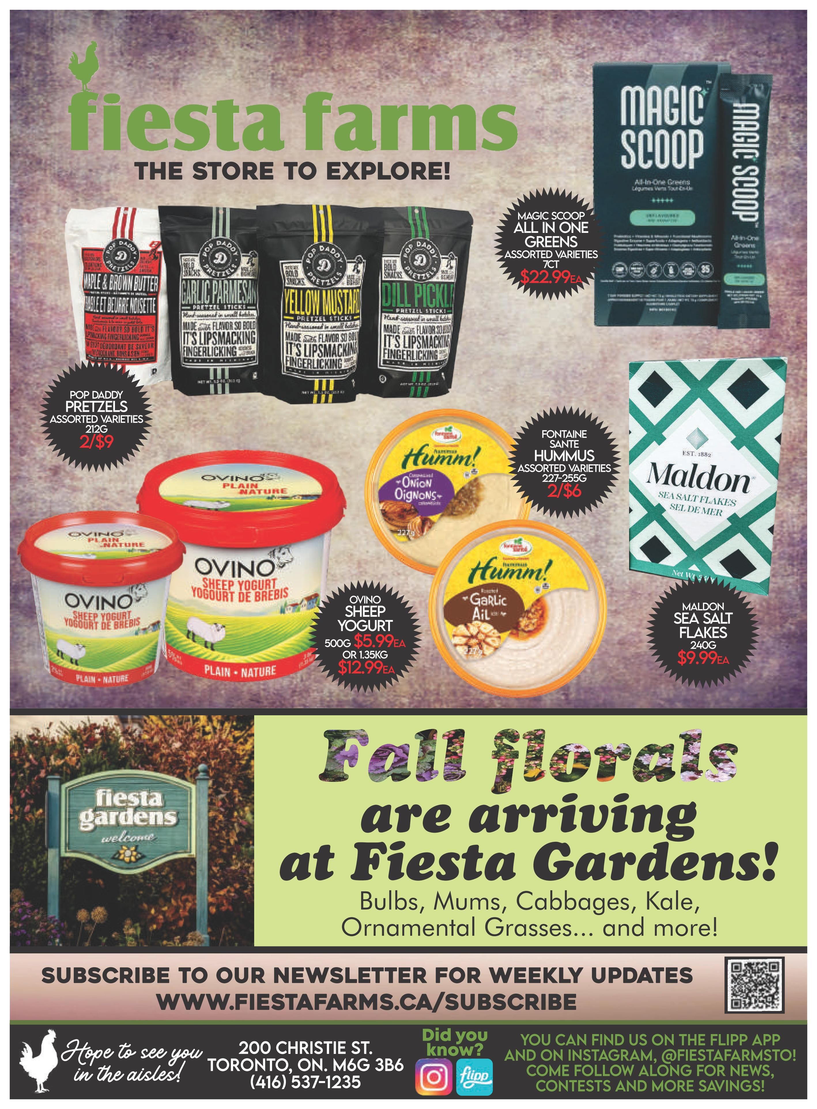Fiesta Farms Flyer August 28 to September 3