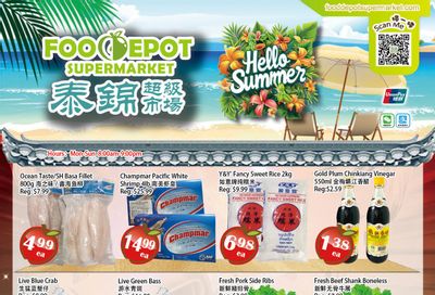 Food Depot Supermarket Flyer August 28 to September 3