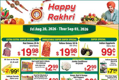 Fruiticana (Kelowna) Flyer August 28 to September 3