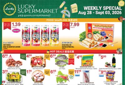 Lucky Supermarket (Calgary) Flyer August 28 to September 3