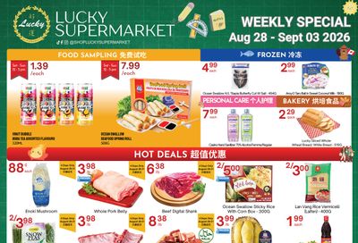 Lucky Supermarket (Winnipeg) Flyer August 28 to September 3