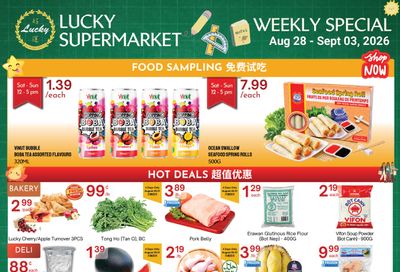 Lucky Supermarket (Surrey) Flyer August 28 to September 3