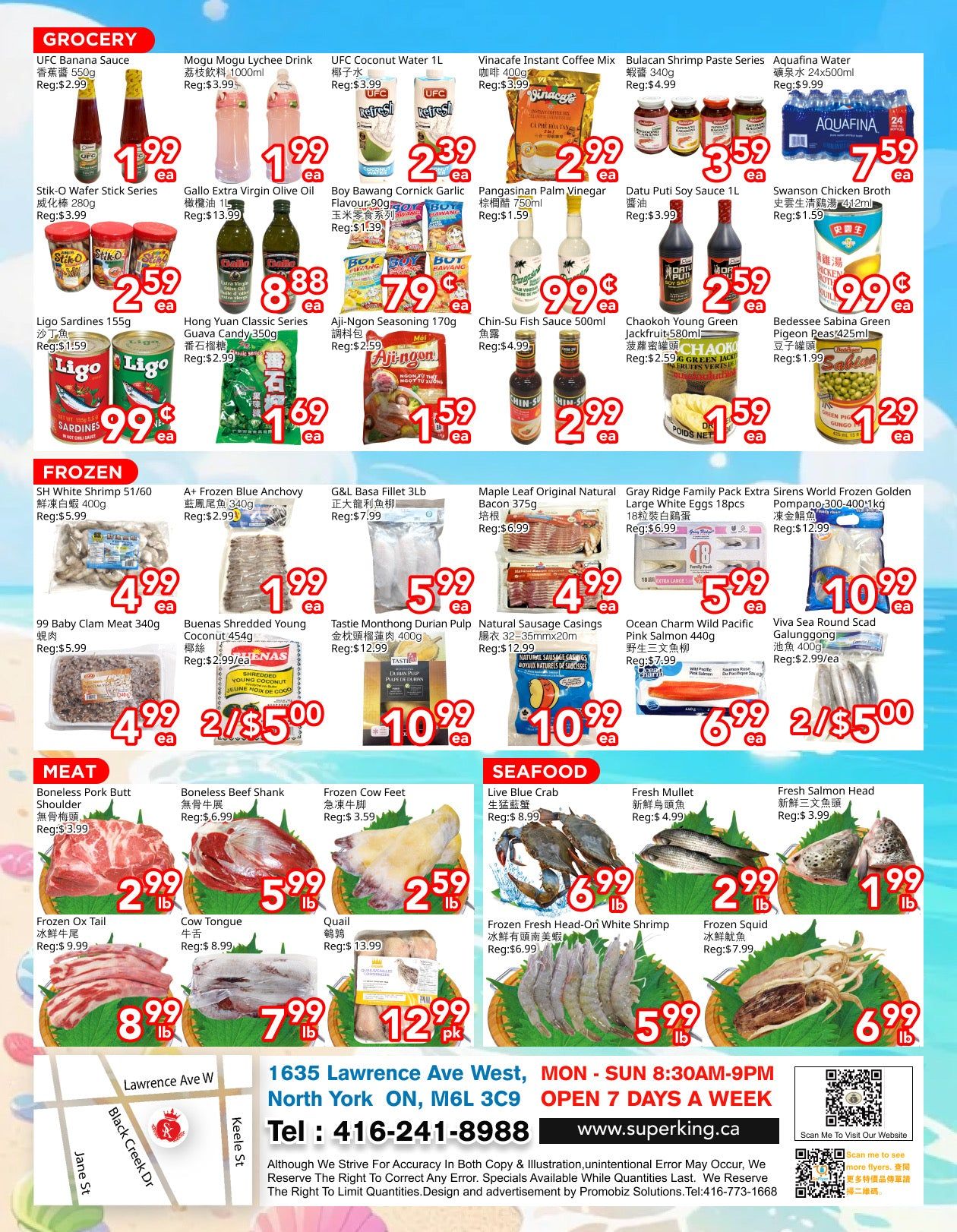 Superking Supermarket (North York) Flyer August 28 to September 3