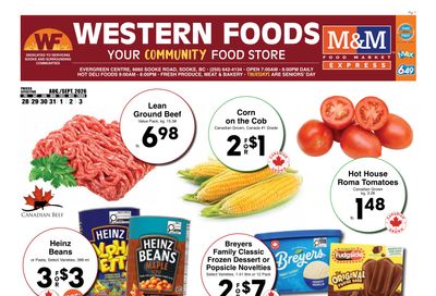 Western Foods Flyer August 28 to September 3