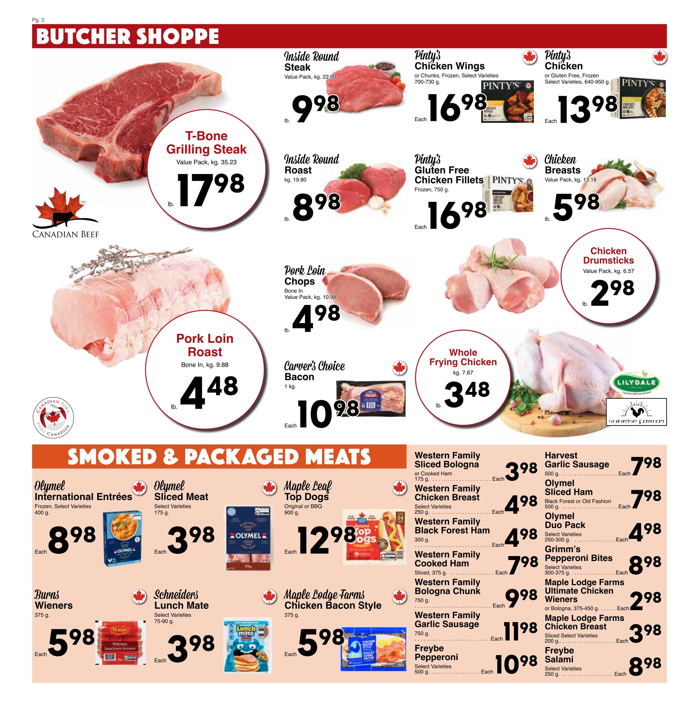 Western Foods Flyer August 28 to September 3