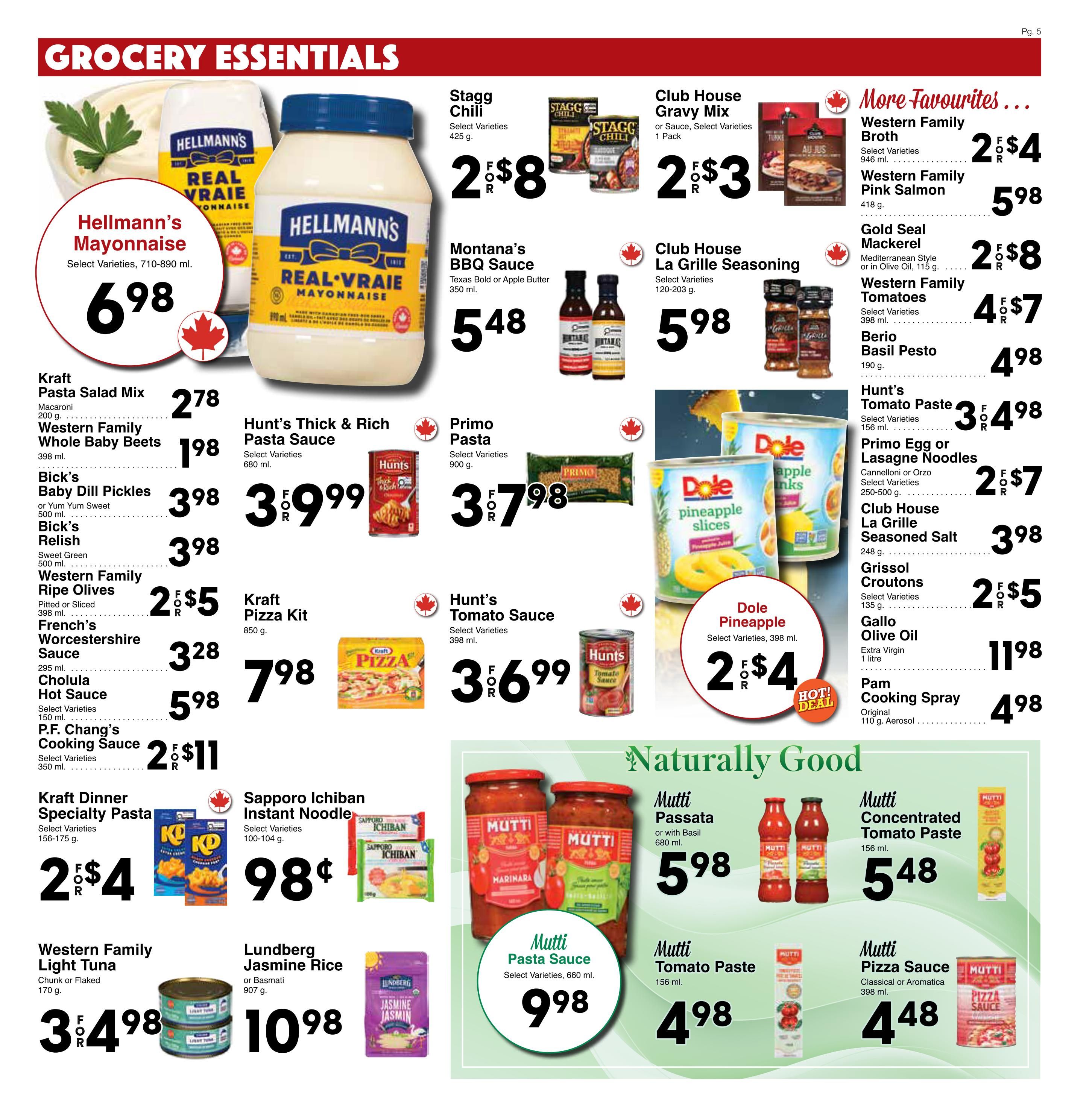 Western Foods Flyer August 28 to September 3