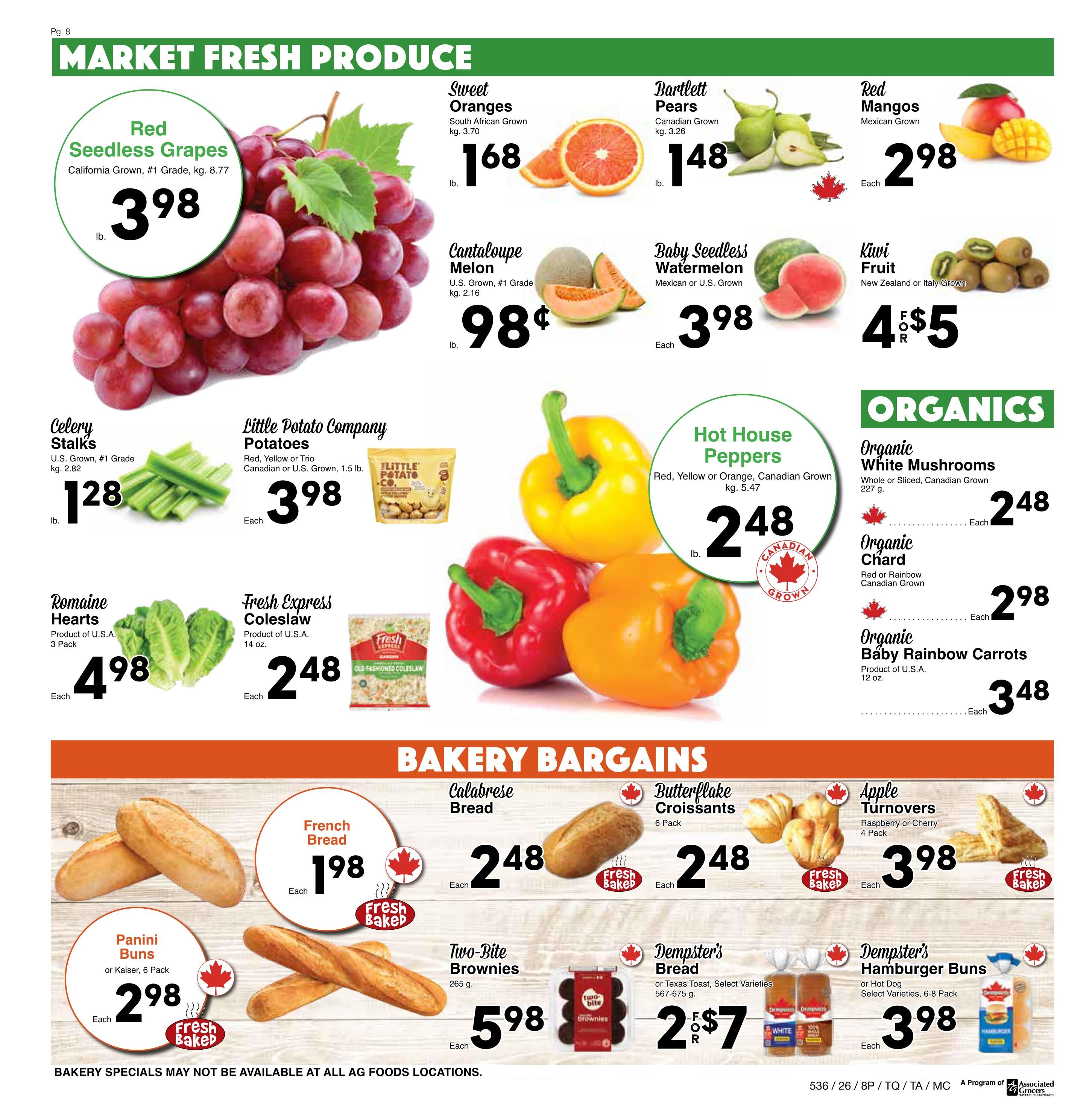 Western Foods Flyer August 28 to September 3