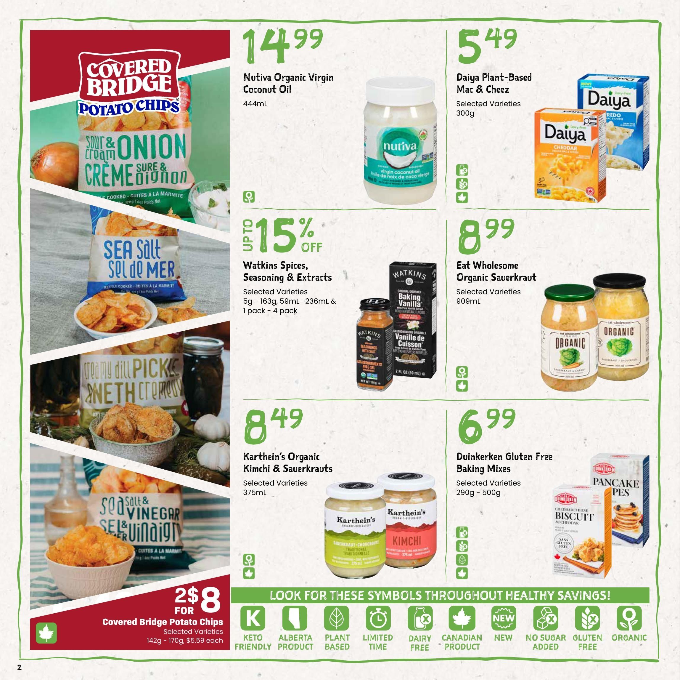 Freson Bros. Healthy Savings Flyer August 28 to September 24