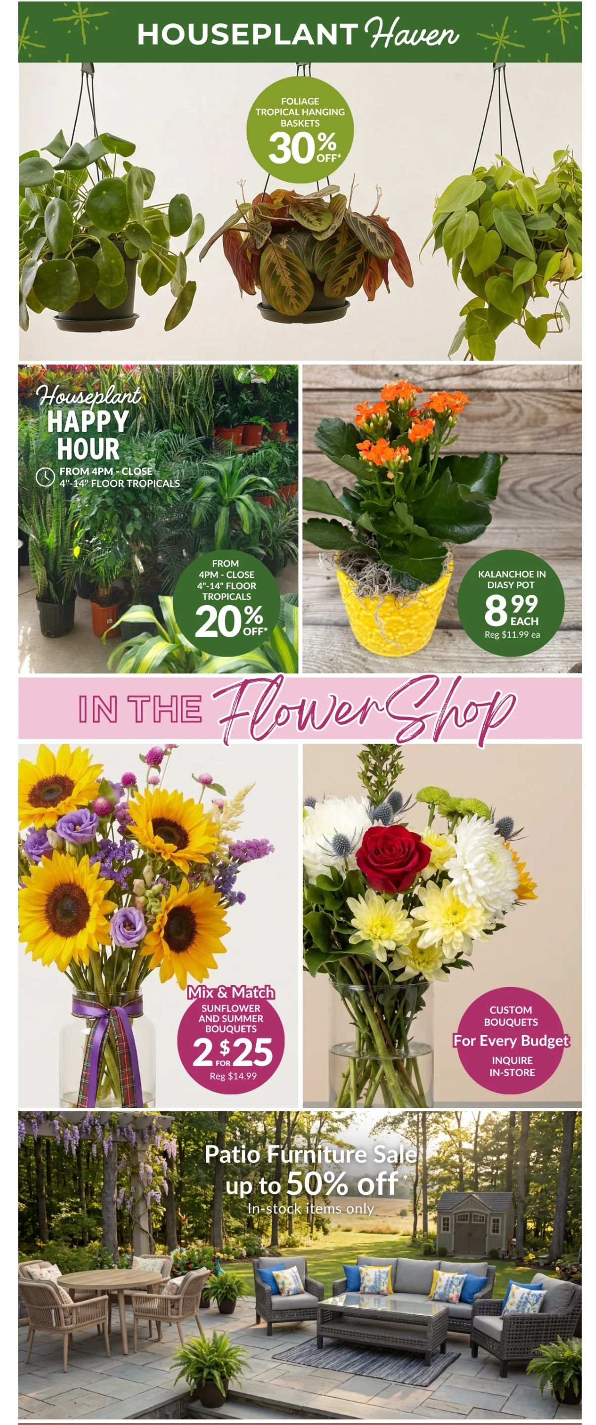Lakeside Garden Gallery Flyer August 28 to September 3