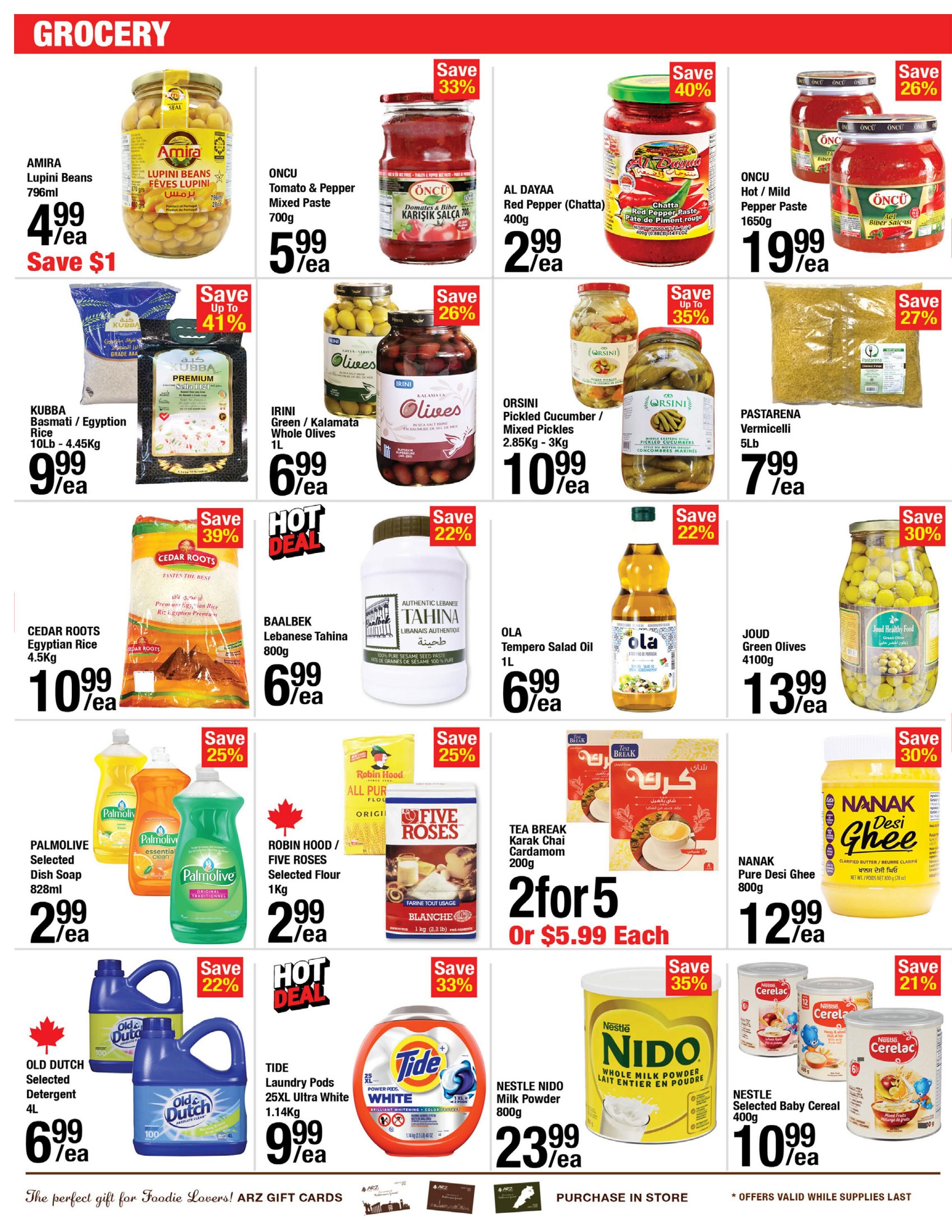 Arz Fine Foods Flyer August 28 to September 3