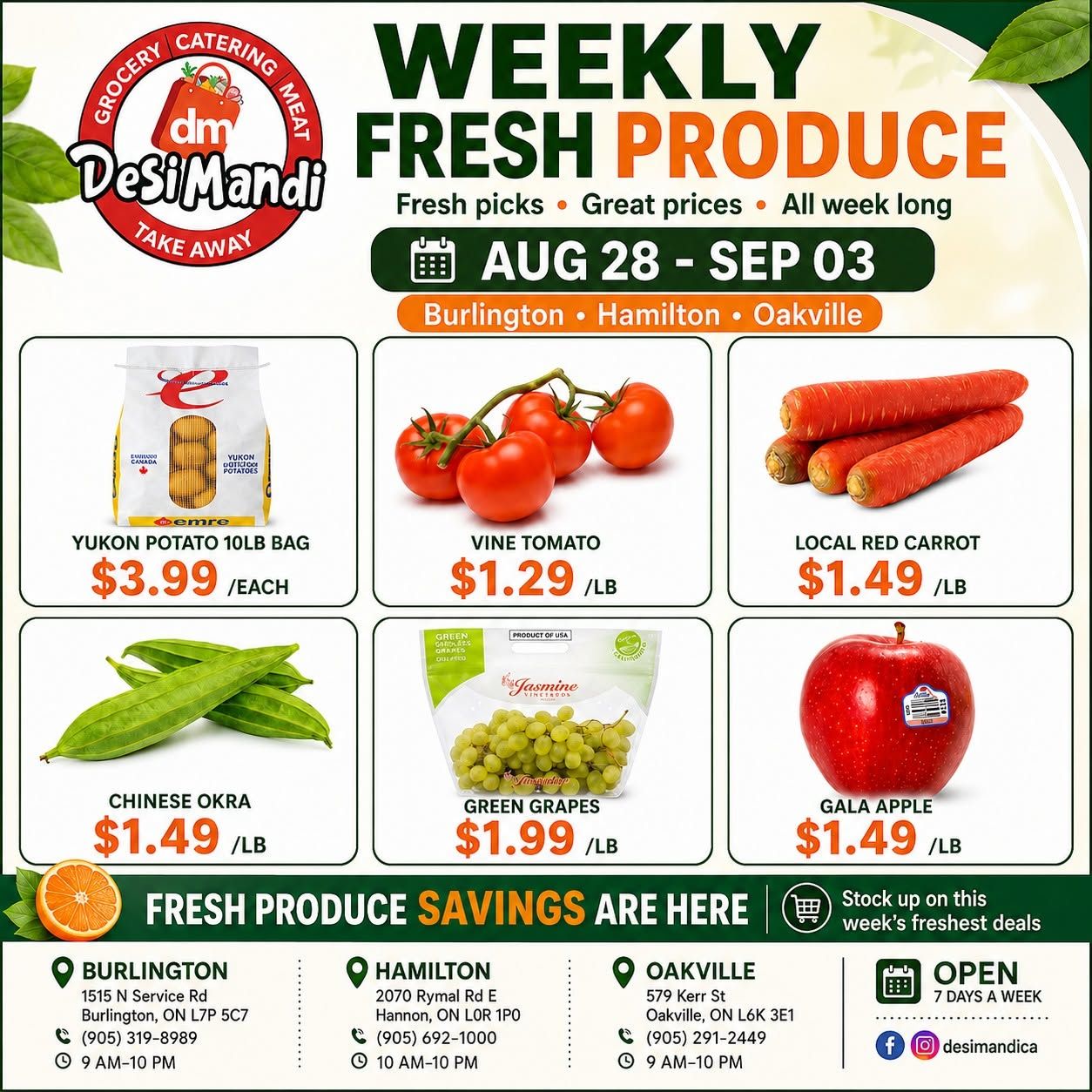 DesiMandi Flyer August 28 to September 3