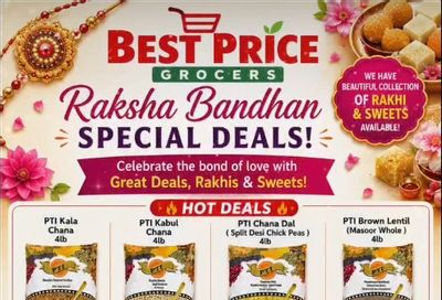 Best Price Grocers Flyer August 27 to September 2