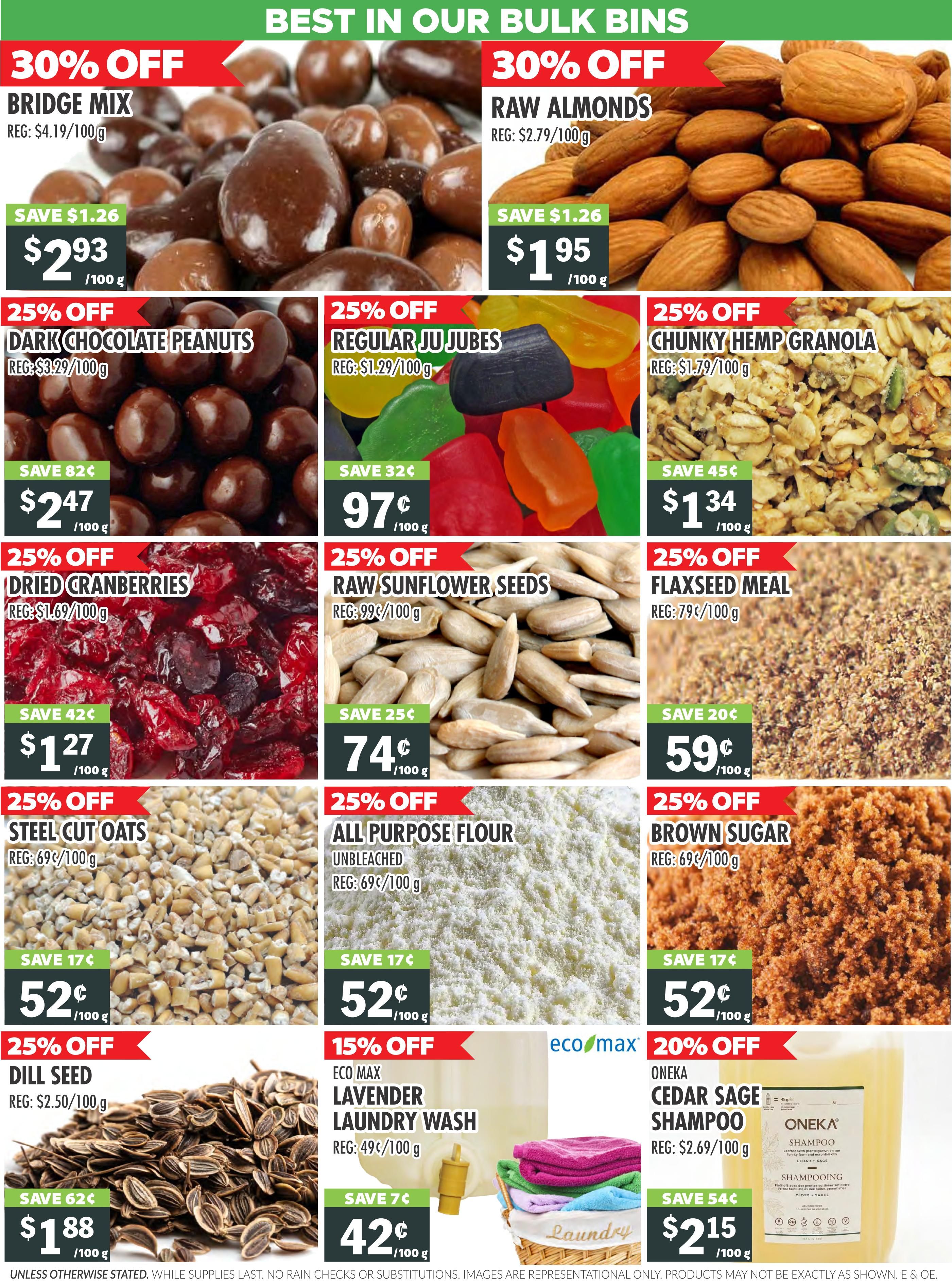 Foodsmiths Flyer August 27 to September 3