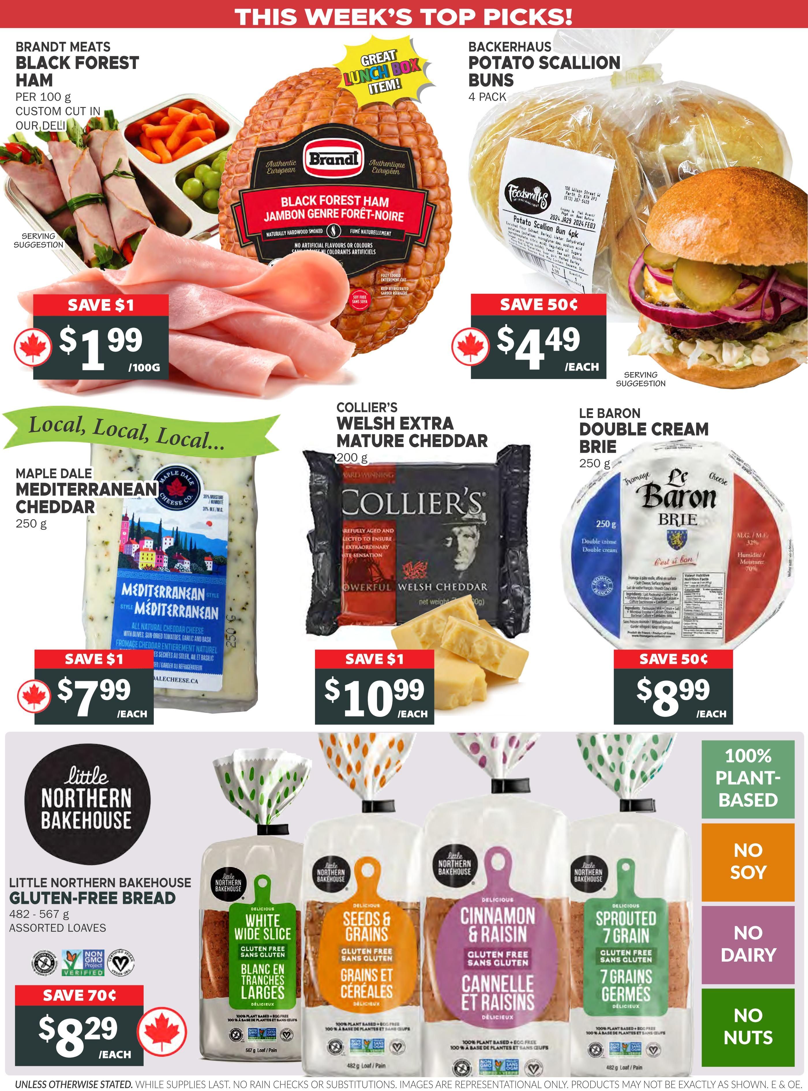 Foodsmiths Flyer August 27 to September 3