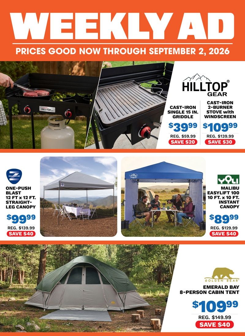 Big 5 Sporting Goods Weekly Ad August 28 - September 2, 2026