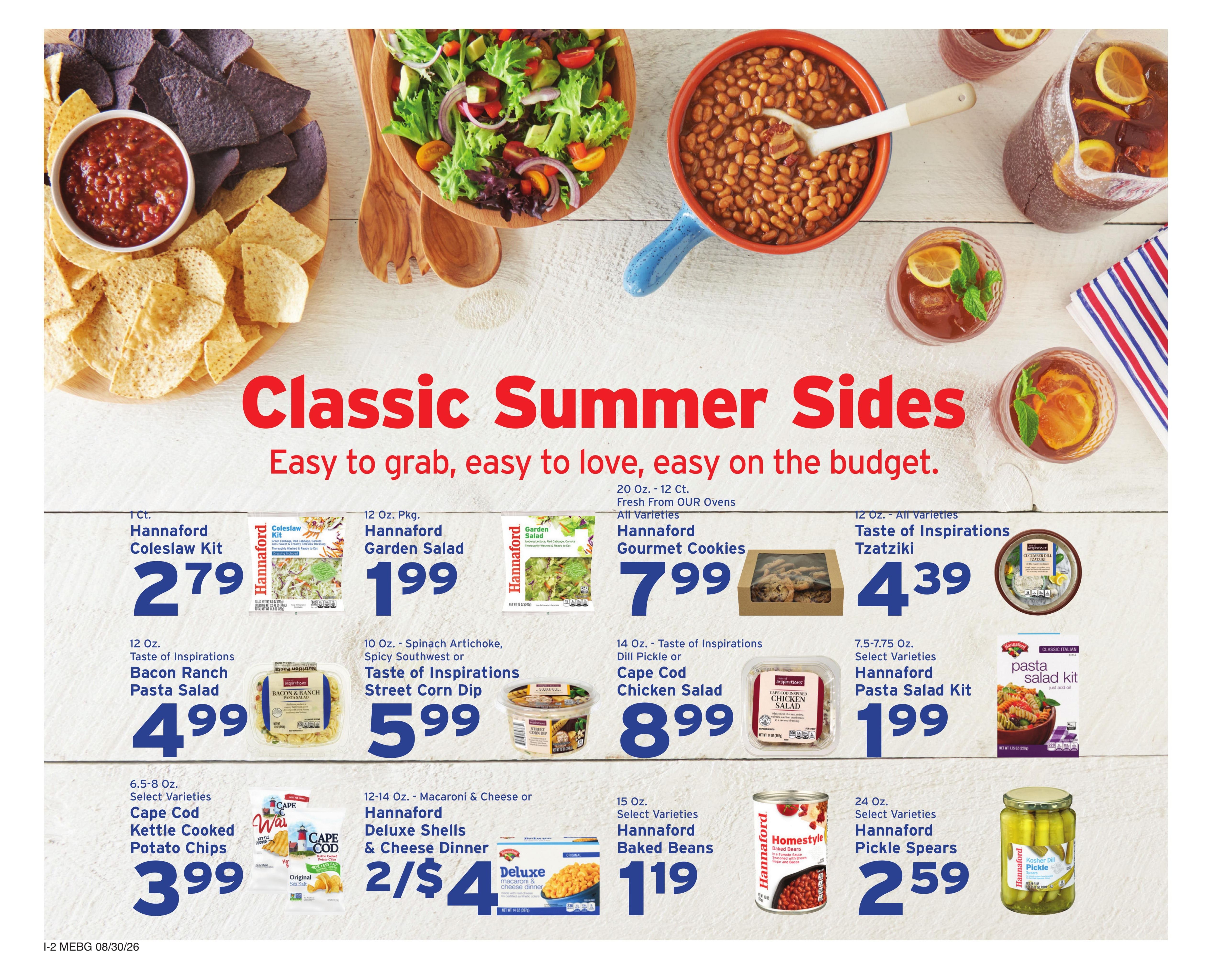 Hannaford (Augusta Area, ME) Week 36 Weekly Ad August 30 - September 5, 2026