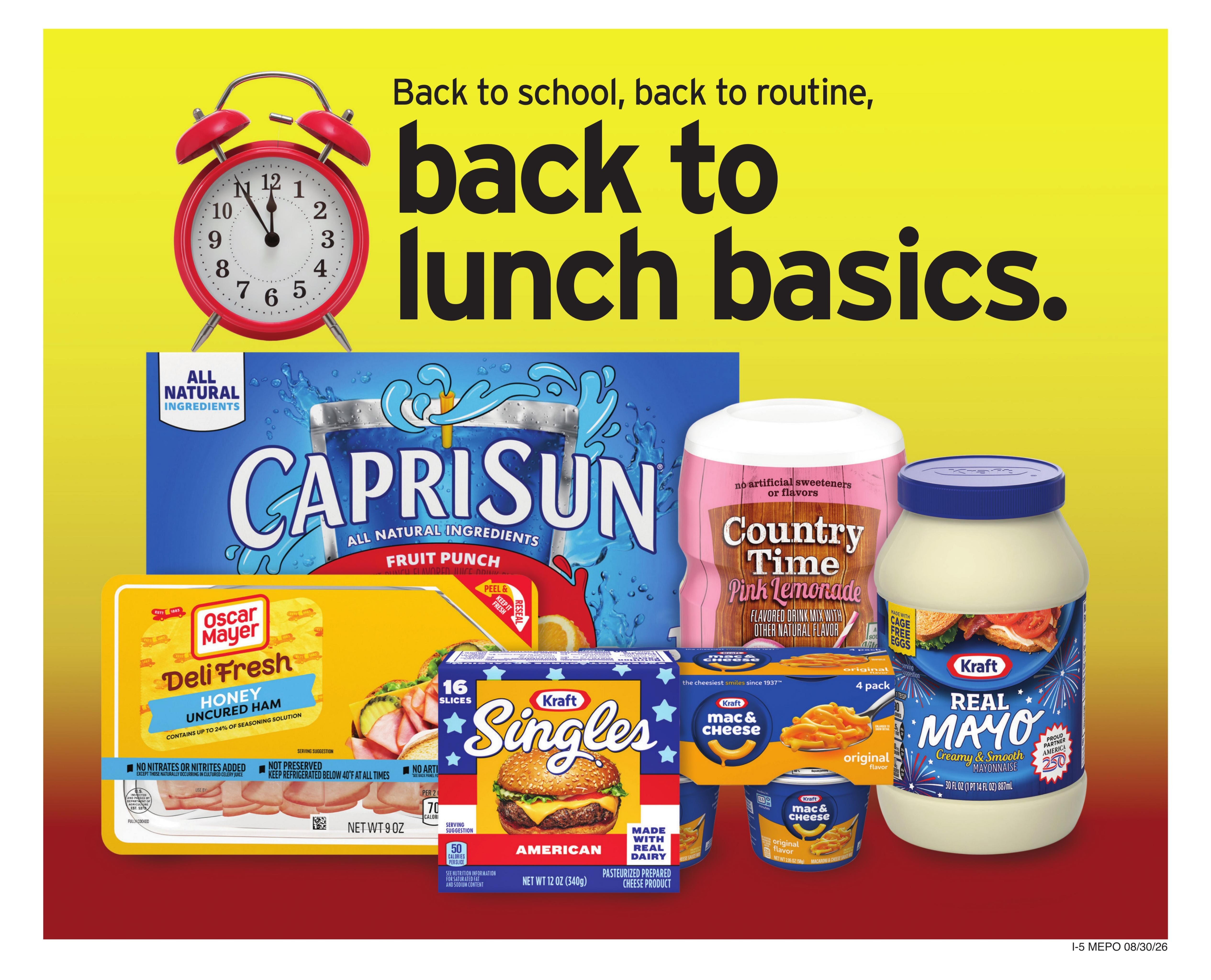 Hannaford (Augusta Area, ME) Week 36 Weekly Ad August 30 - September 5, 2026
