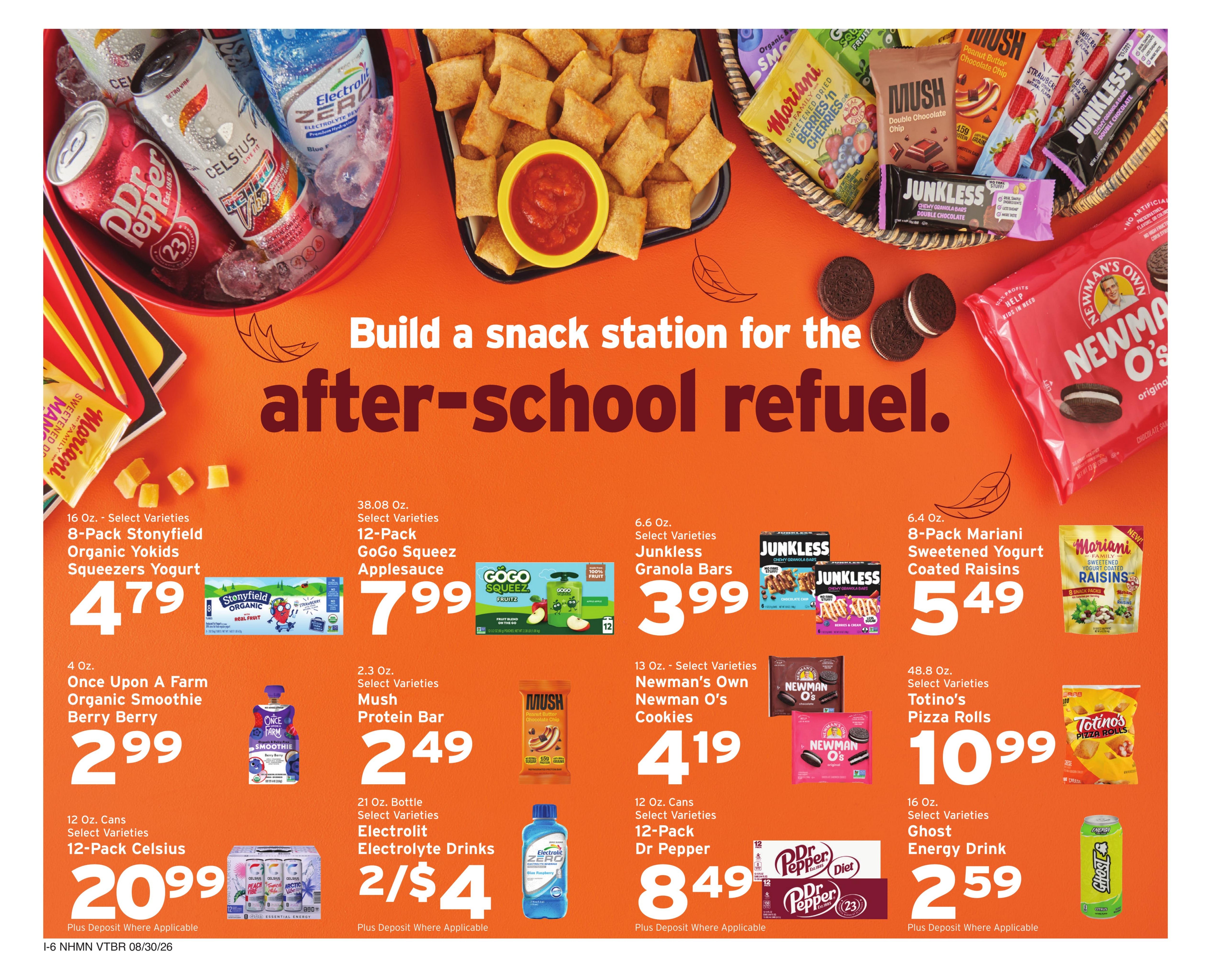 Hannaford (Concord Area, NH) Week 36 Weekly Ad August 30 - September 5, 2026