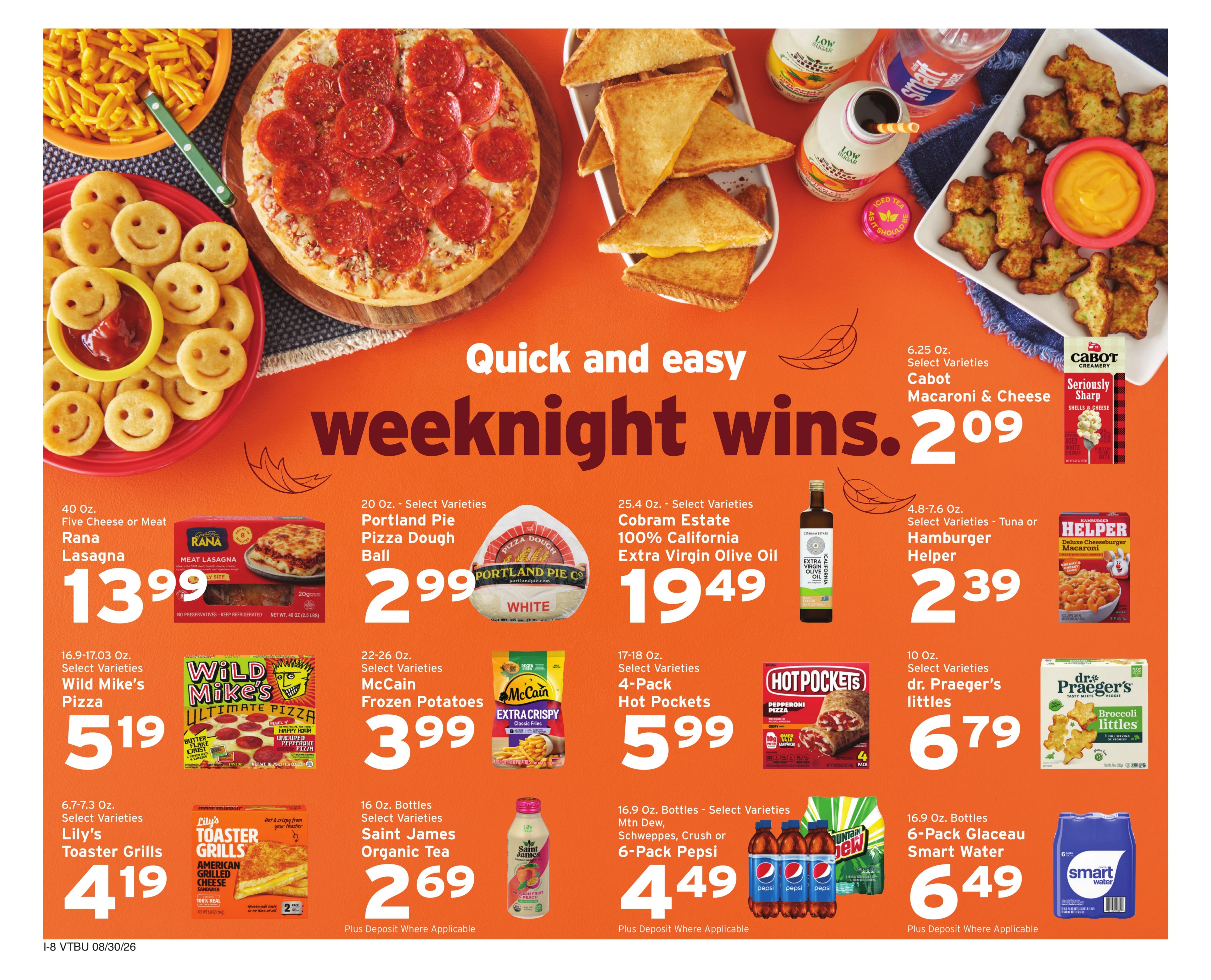 Hannaford (Montpelier-Saint Albans Area, VT) Week 36 Weekly Ad August 30 - September 5, 2026