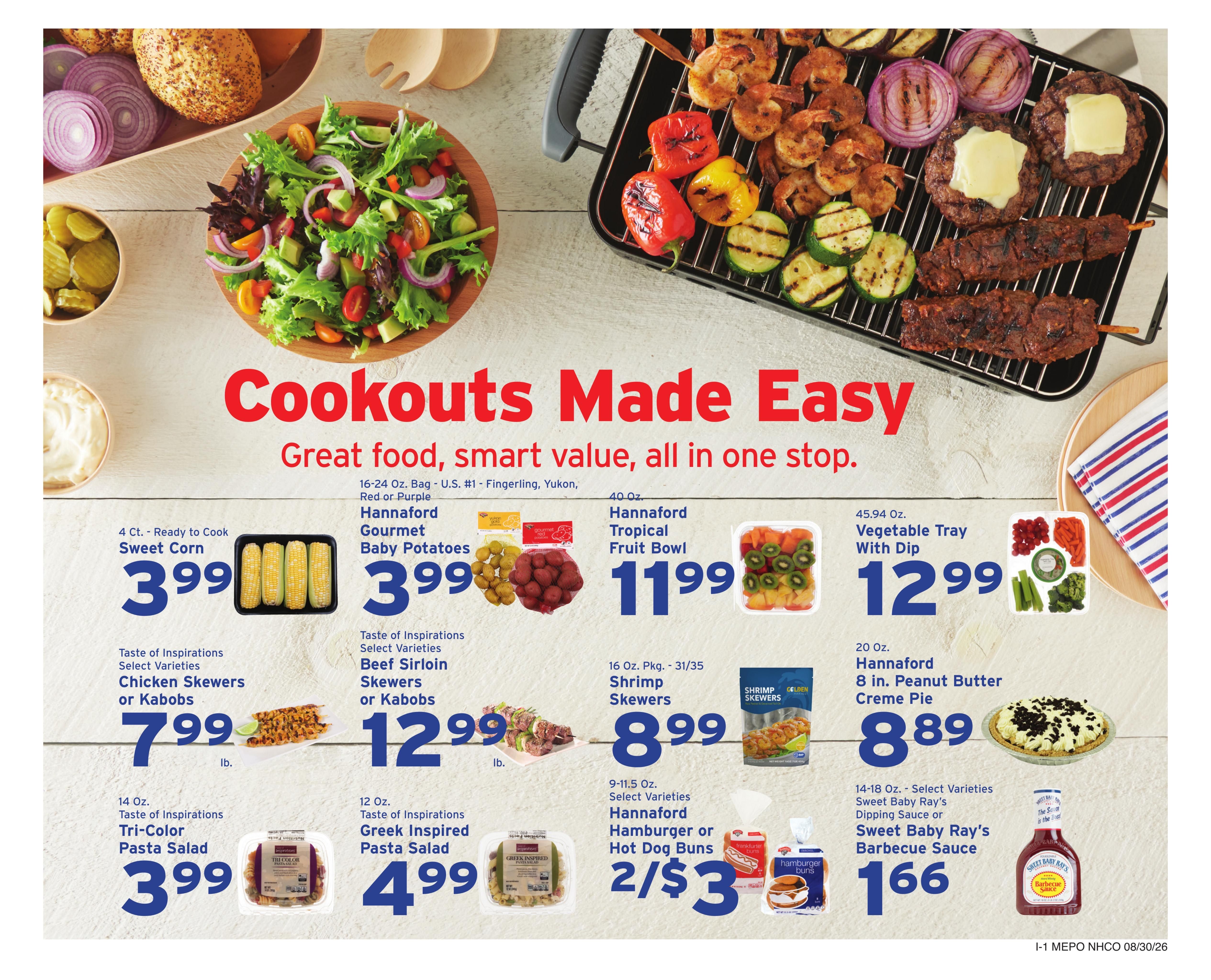 Hannaford (Portland Area, ME) Week 36 Weekly Ad August 30 - September 5, 2026