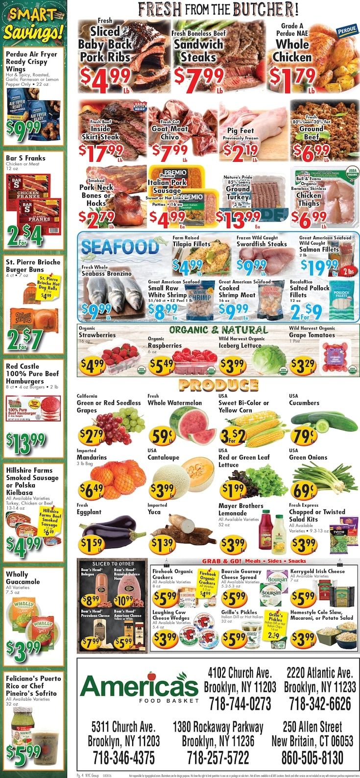 America's Food Basket (Connecticut, New York) Weekly Ad August 28 - September 3, 2026