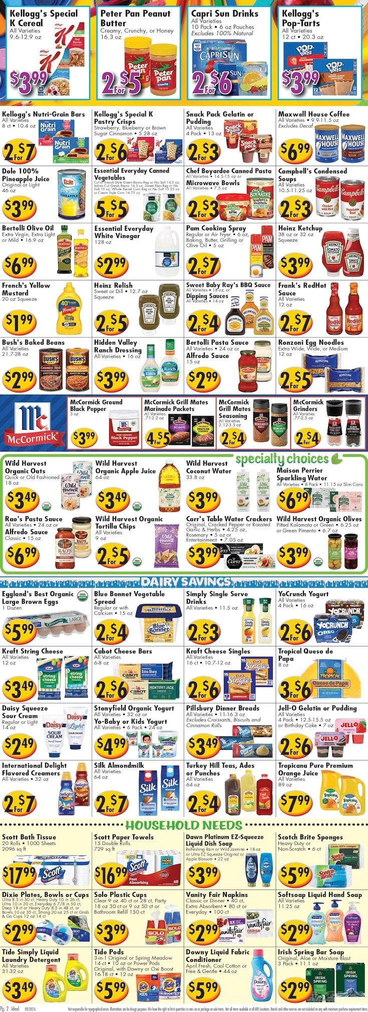 America's Food Basket (Connecticut, Rhode Island) Weekly Ad August 28 - September 3, 2026