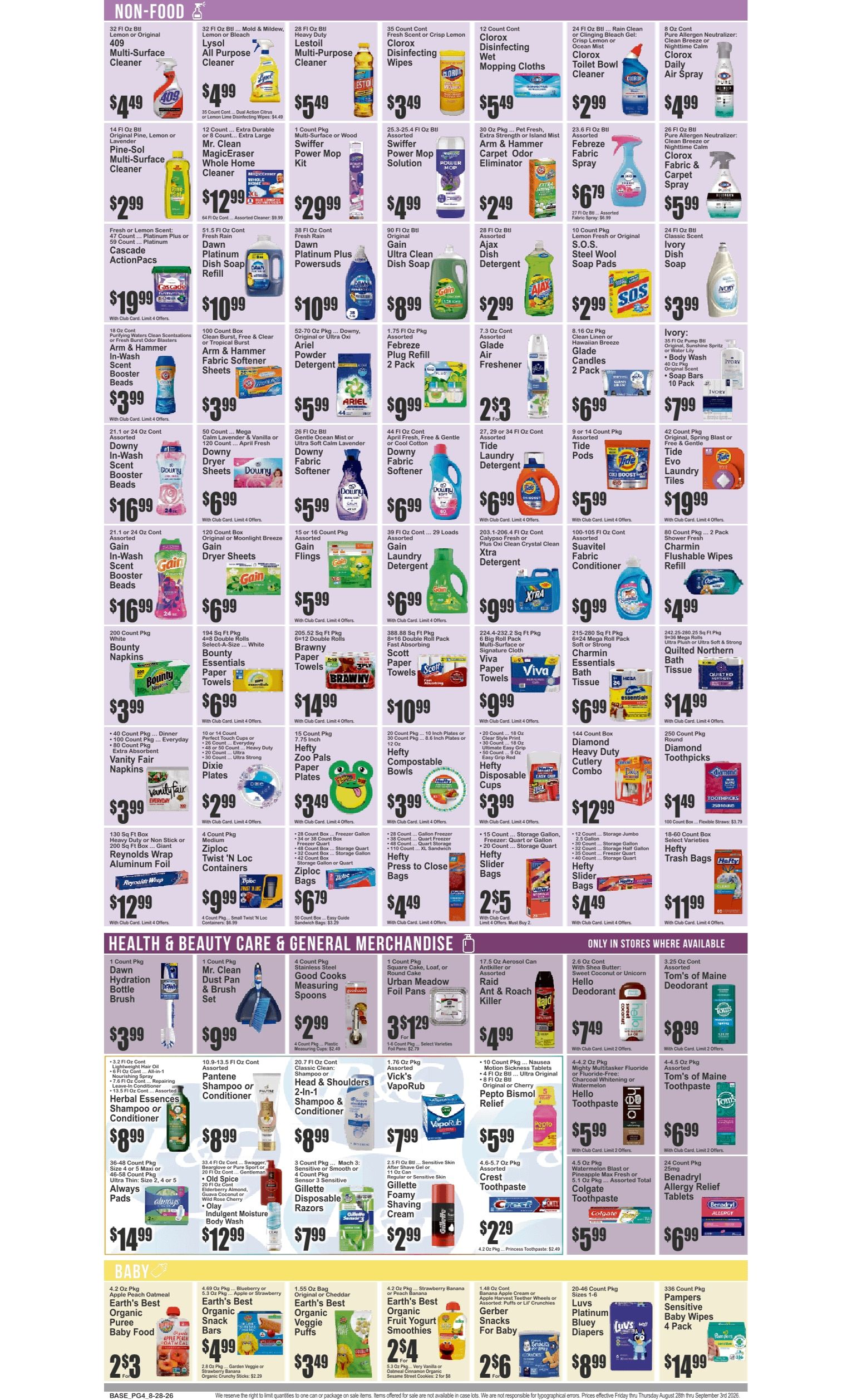 Food Universe (Queens Village, NY) Weekly Ad August 28 - September 3, 2026