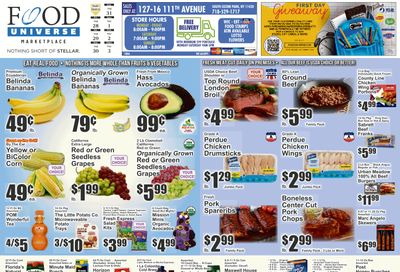 Food Universe (South Ozone Park, NY) Weekly Ad August 28 - September 3, 2026