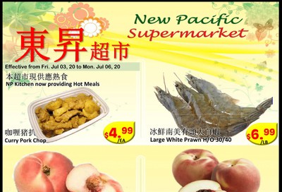 New Pacific Supermarket Flyer July 3 to 6