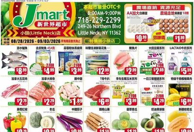 Jmart (Little Neck, NY) Weekly Ad August 28 - September 3, 2026
