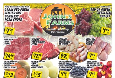 John's Farms Weekly Ad August 28 - September 3, 2026