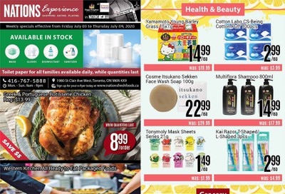 Nations Fresh Foods (Toronto) Flyer July 3 to 9