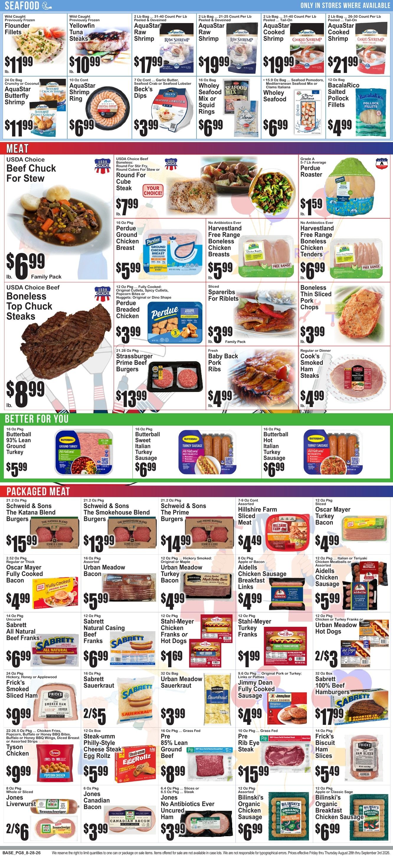 Market Fresh Supermarkets Weekly Ad August 28 - September 3, 2026