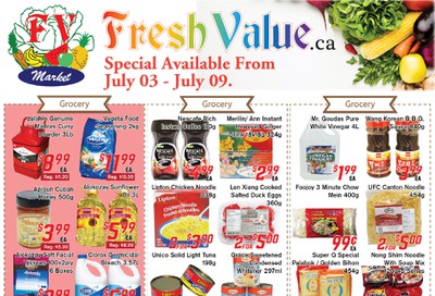 Fresh Value Flyer July 3 to 9