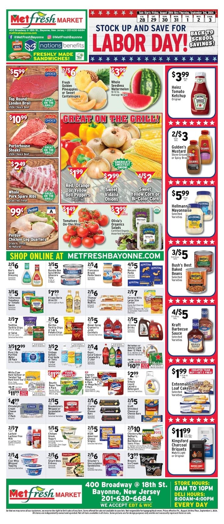 Met Fresh Weekly Ad August 28 - September 3, 2026