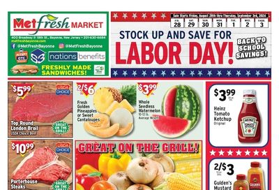 Met Fresh Weekly Ad August 28 - September 3, 2026