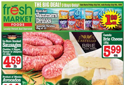 Fresh Market Foods Flyer July 3 to 9