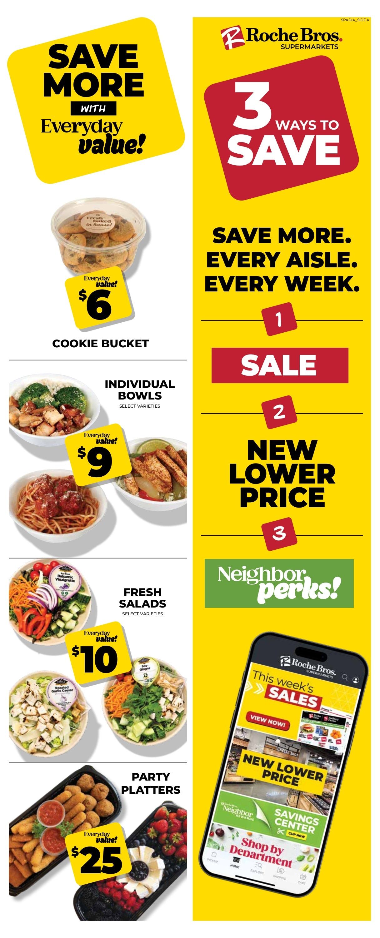 Roche Bros. Weekly Ad August 28 - October 1, 2026