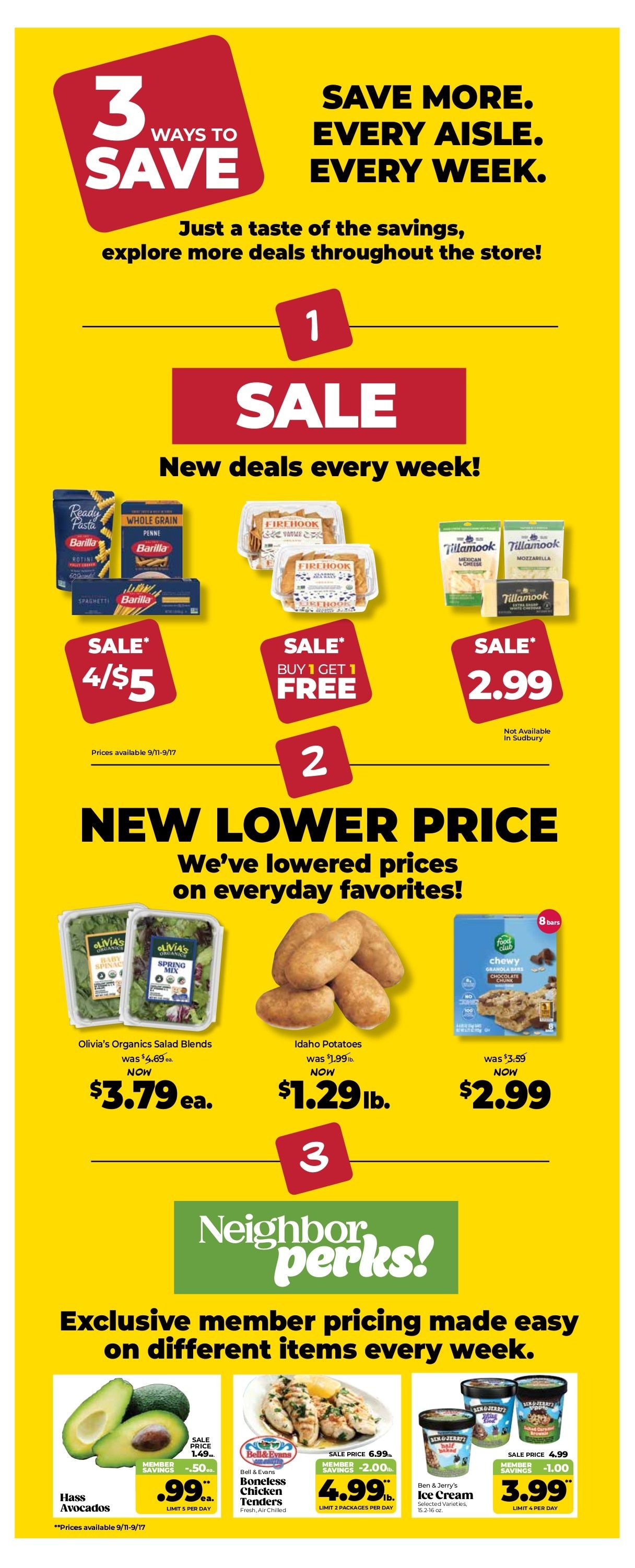 Roche Bros. Weekly Ad August 28 - October 1, 2026