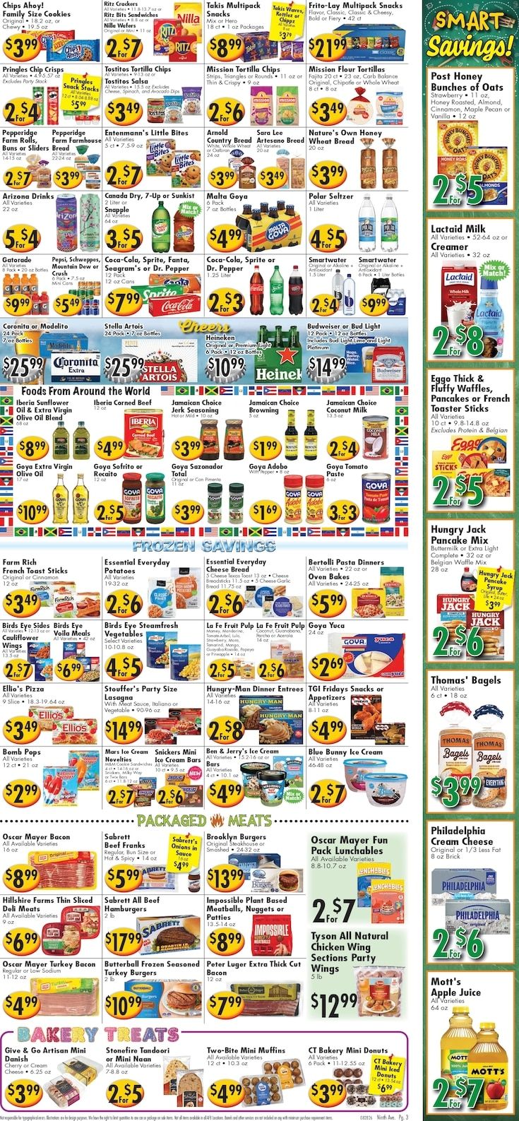 Ideal Food Basket (New York, NY) Weekly Ad August 28 - September 3, 2026