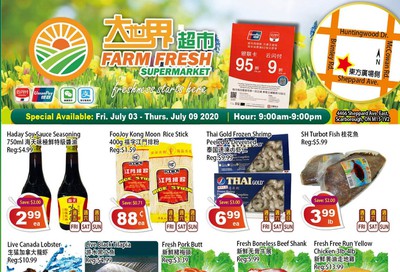 Farm Fresh Supermarket Flyer July 3 to 9