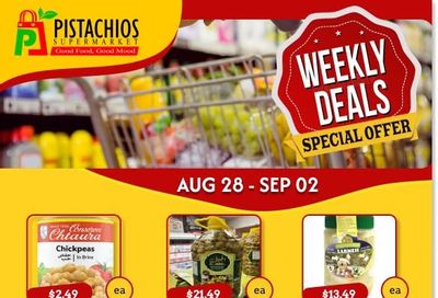Pistachios Supermarket Flyer August 28 to September 2
