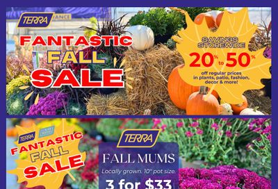 Terra Greenhouses Flyer August 28 to September 3