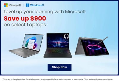 Canada Computers Flyer August 28 to September 3