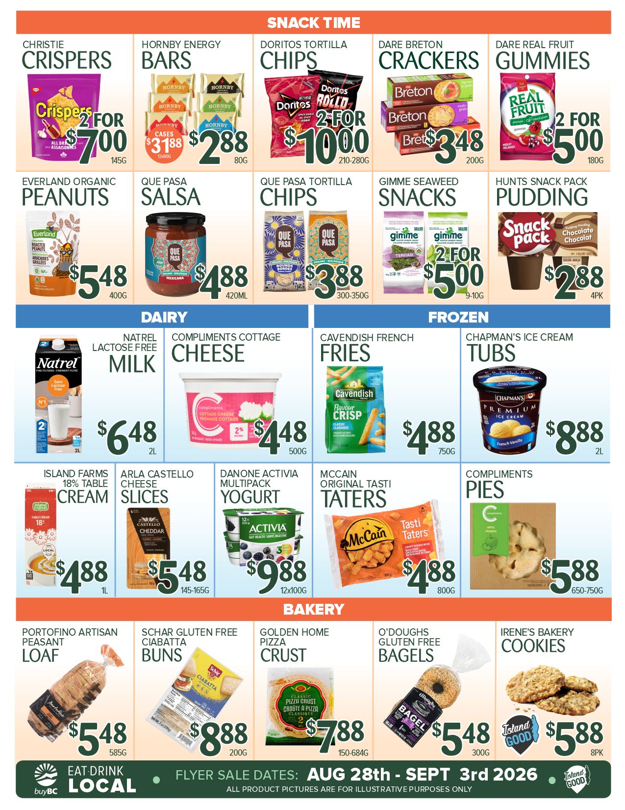 Urban Grocer Flyer August 28 to September 3