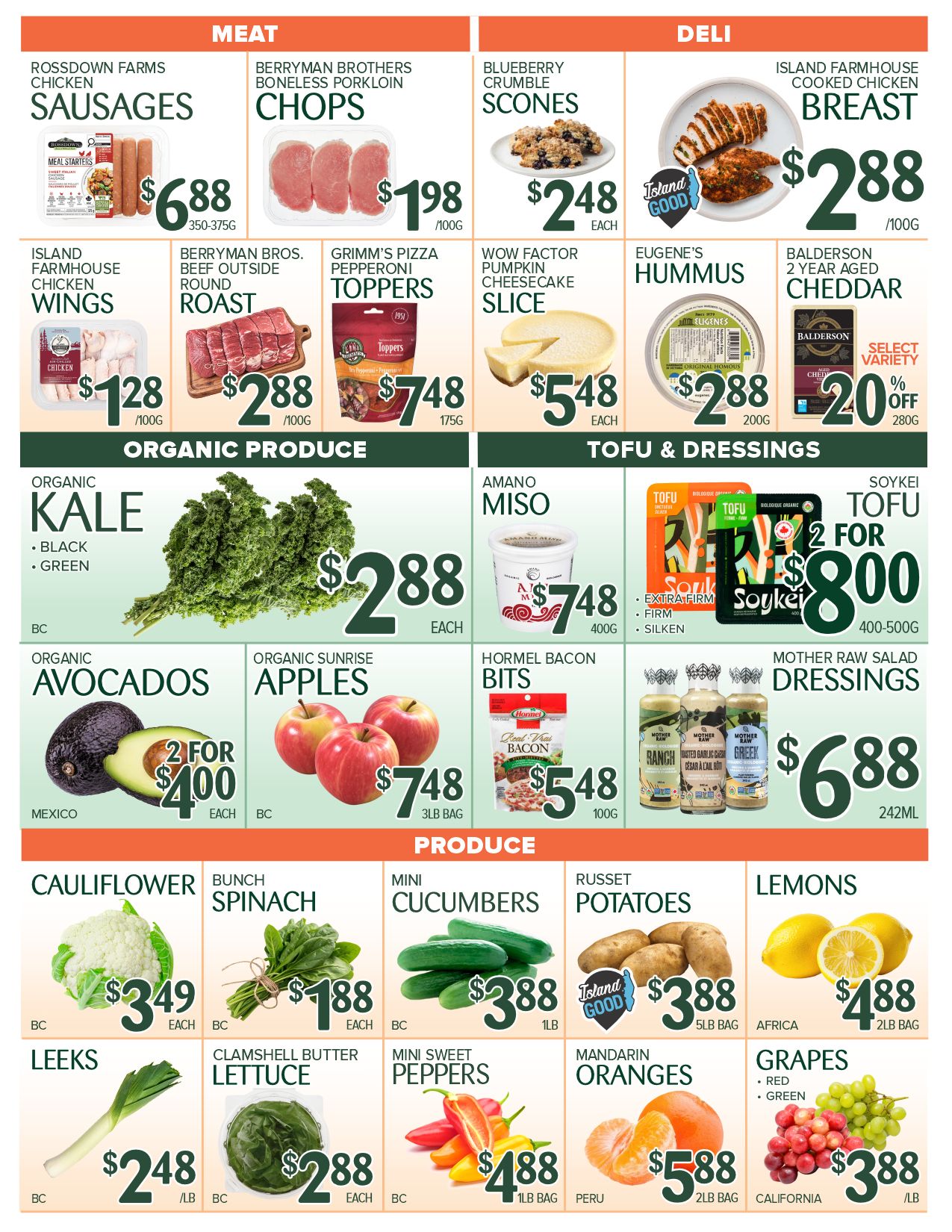 Urban Grocer Flyer August 28 to September 3